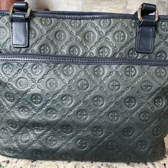 Gianni Bernini Embossed Leather Bag - Picture 2 of 16